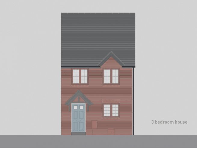 3 bedroom house - artist's impression subject to change